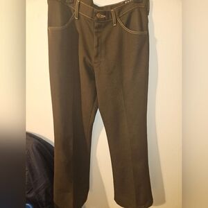 Farah Vintage Mens Brown Pants 34x32